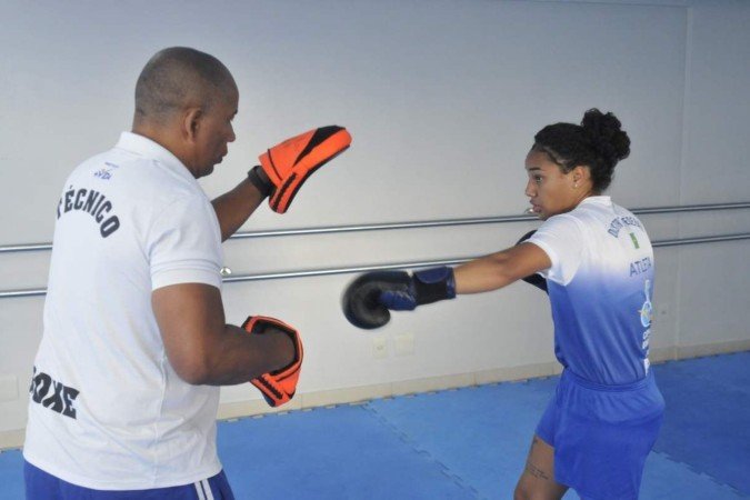  18/10/2024. Crédito: Minervino Júnior/CB/D.A Press. Brasil.  Brasilia - DF. Jogos Internacionais Estudantis. Sarah Souza dos Santos - Atleta do Boxe.