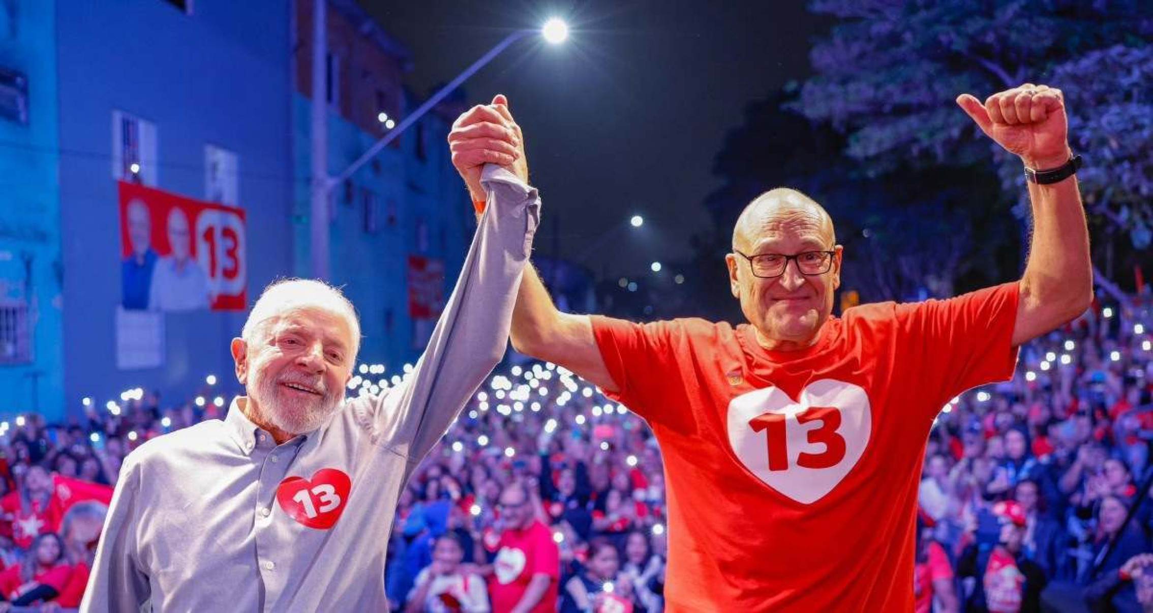 Durante comício, Lula promete Instituto Federal em Diadema e Mauá (SP)