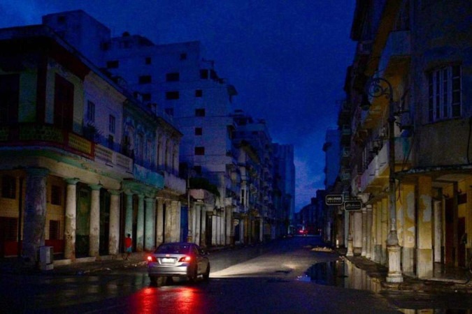 Apagão em Cuba -  (crédito:  AFP)