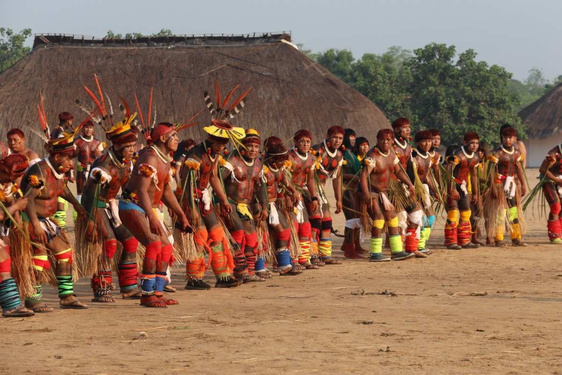 O povo Wauja, no Alto Xingu, realizou uma celebração especial, no início deste mês em comemoração ao líder espiritual Kamukuaká