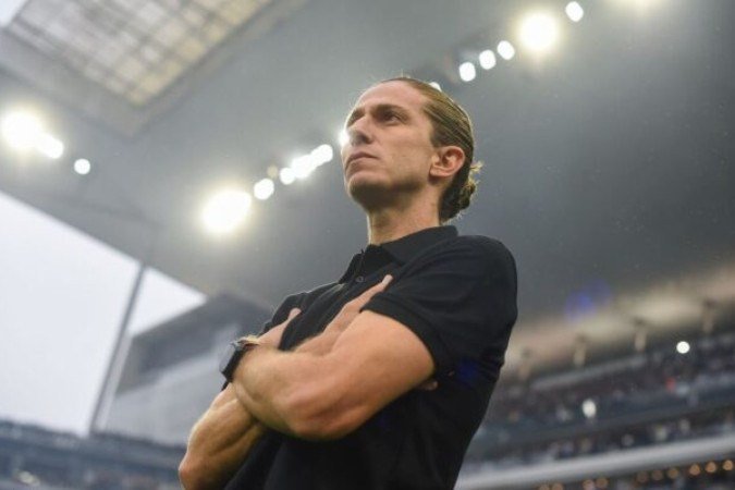 Filipe Luís teve noite de Diego Simeone ao proteger a defesa e segurar o empate, na Neo Química Arena - (crédito: Foto: Gilvan de Souza/Flamengo) Filipe Luís teve noite de Diego Simeone ao proteger a defesa e segurar o empate, na Neo Química Arena - (crédito: Foto: Gilvan de Souza/Flamengo)