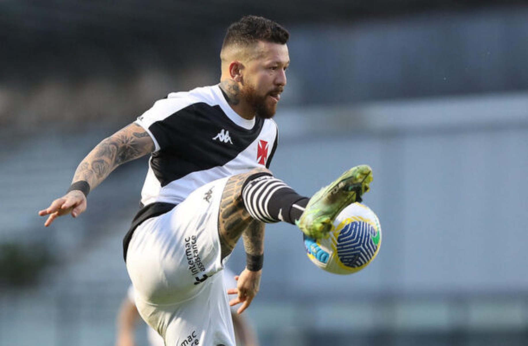 Rossi não jogava pelo Vasco desde o jogo contra o Inter, em julho -  (crédito: Foto: Leandro Amorim/Vasco)