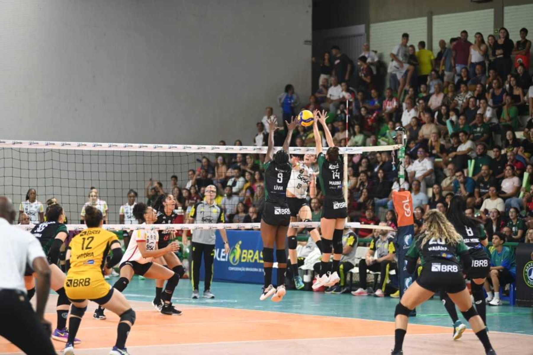 Brasília Vôlei perde para o Flamengo na estreia na Superliga feminina