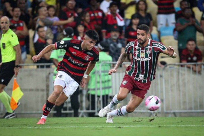  Rio de Janeiro, Brasil - 17/10/2024 - Maracan.. -.Fluminense enfrenta o Flamengo esta noite no Maracan.. pela 30.. rodada do Campeonato Brasileiro 2024..FOTO: MARCELO GON..ALVES/ FLUMINENSE F.C.
     -  (crédito:  MARCELO GONCALVES / FLUMINENSE)