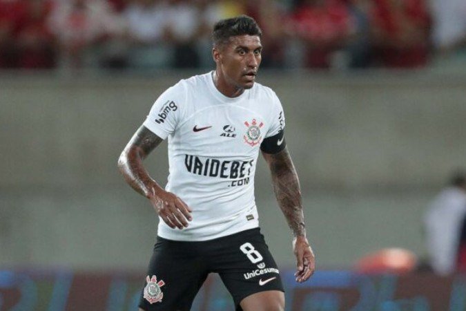 Paulinho, em sua última passagem pelo Corinthians -  (crédito: Foto: Rodrigo Coca/Agência Corinthians)