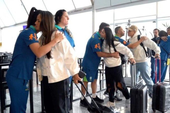 Jogadoras se apresentam na Seleção feminina - (crédito: Foto: Fábio Souza / CBF) Jogadoras se apresentam na Seleção feminina - (crédito: Foto: Fábio Souza / CBF)