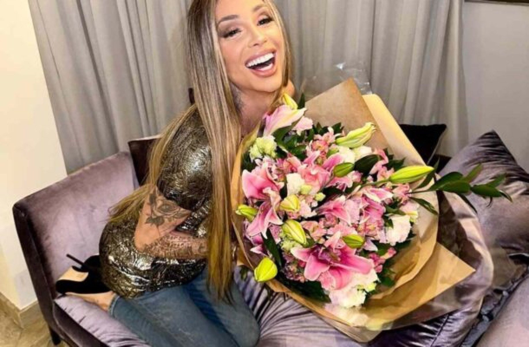 Maya Massafera revela romance com jogador do Flamengo