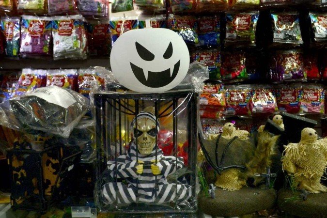 As opções de fantasia e de decorações são variadas