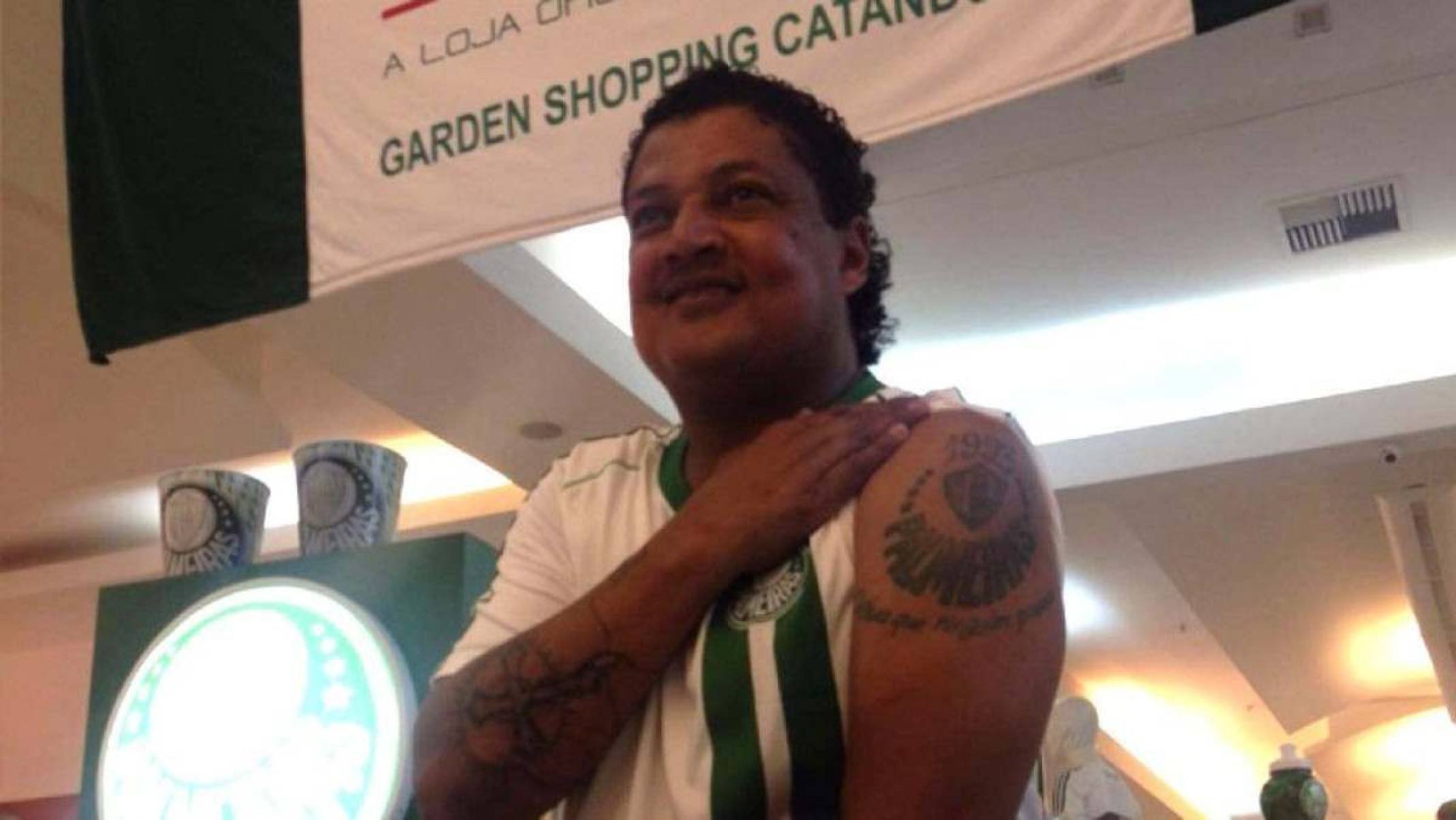 Tonh&atilde;o, zagueiro bicampe&atilde;o brasileiro pelo Palmeiras