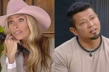 Adriane Galisteu perde a paciência e grita com Gilson em A Fazenda