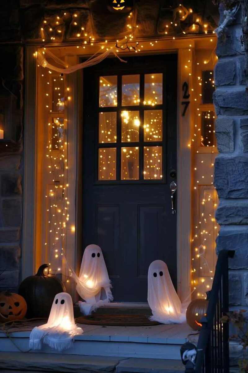 A iluminação é um dos pontos mais importantes em uma decoração de Halloween