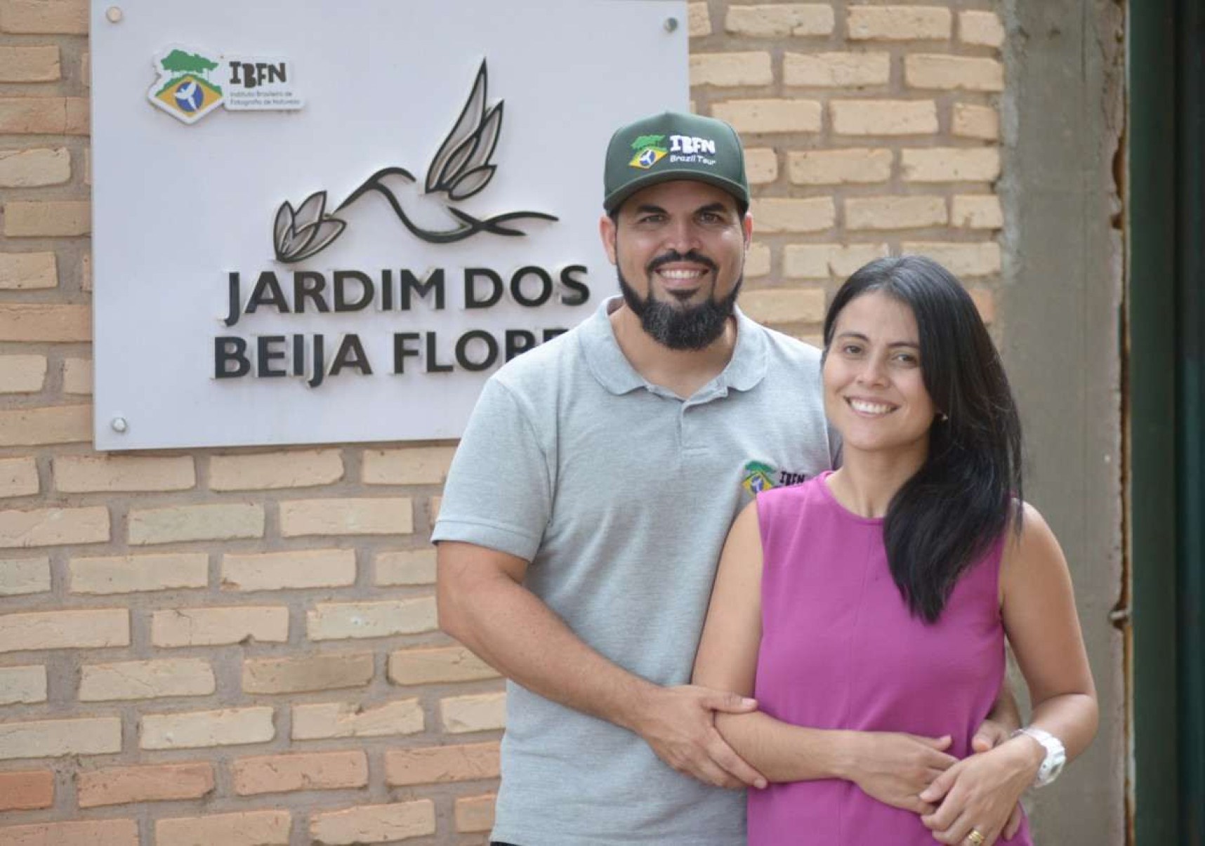  24/10/2024 Credito: Ed Alves/CB/DA.Press.Revista. Jardim dos Beija Flores - Proprietarios Thiago e Lays. 