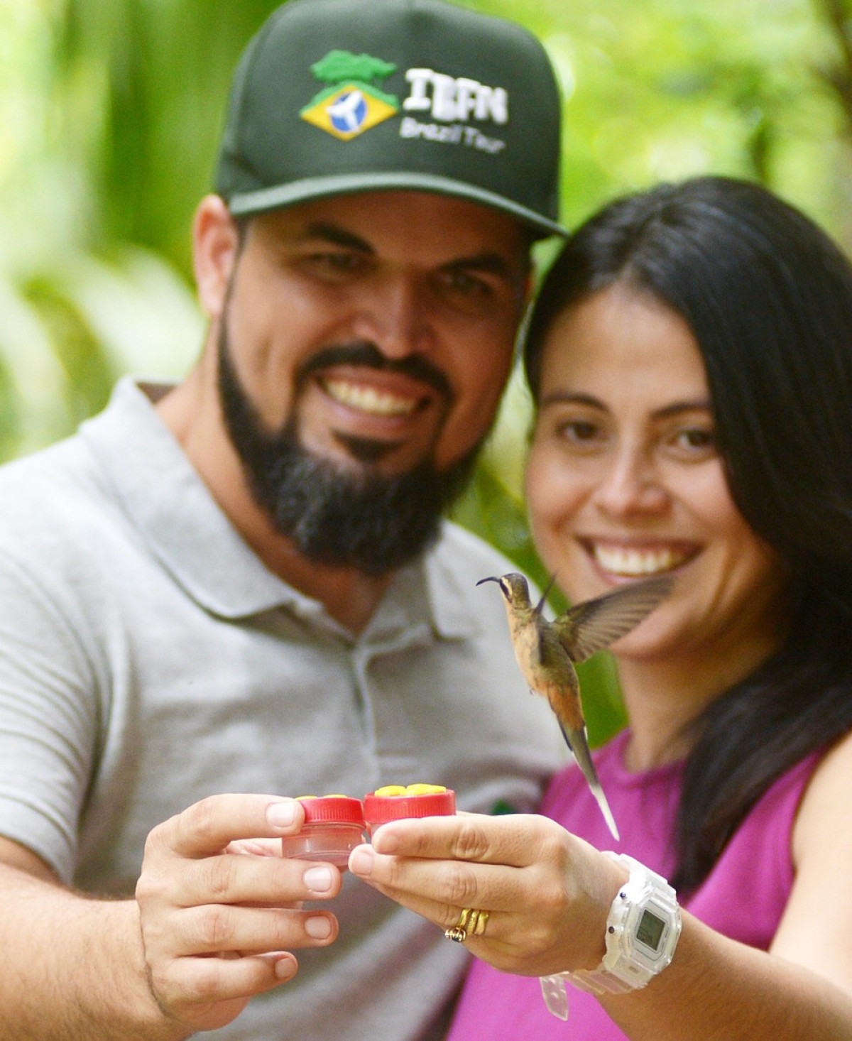 O casal acredita que o espaço é um propósito de vida 