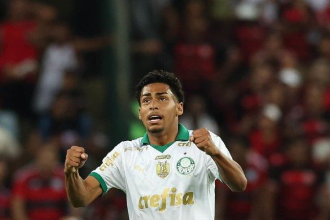 Luighi vai subir oficialmente para o elenco profissional do Palmeiras em 2025 - (crédito: Foto: Cesar Greco/Palmeiras) Luighi vai subir oficialmente para o elenco profissional do Palmeiras em 2025 - (crédito: Foto: Cesar Greco/Palmeiras)