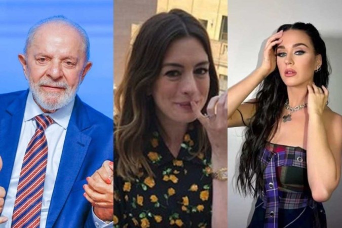 Lula, Anne Hathaway e Katy Perry são algumas das personalidades que nasceram sob o signo de Escorpião -  (crédito: Ricardo Stuckert/PR; Reprodução/Instagram)