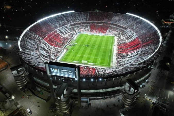 A decisão do torneio continental voltará ao estádio do River Plate depois de nove anos  -  (crédito: Divulgação/River Plate)