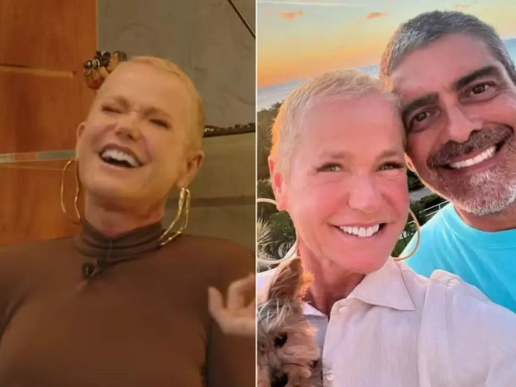 Xuxa diz que Junno enviou nudes para ela na 1ª vez que se falaram -  (crédito: Reprodução/ Instagram)