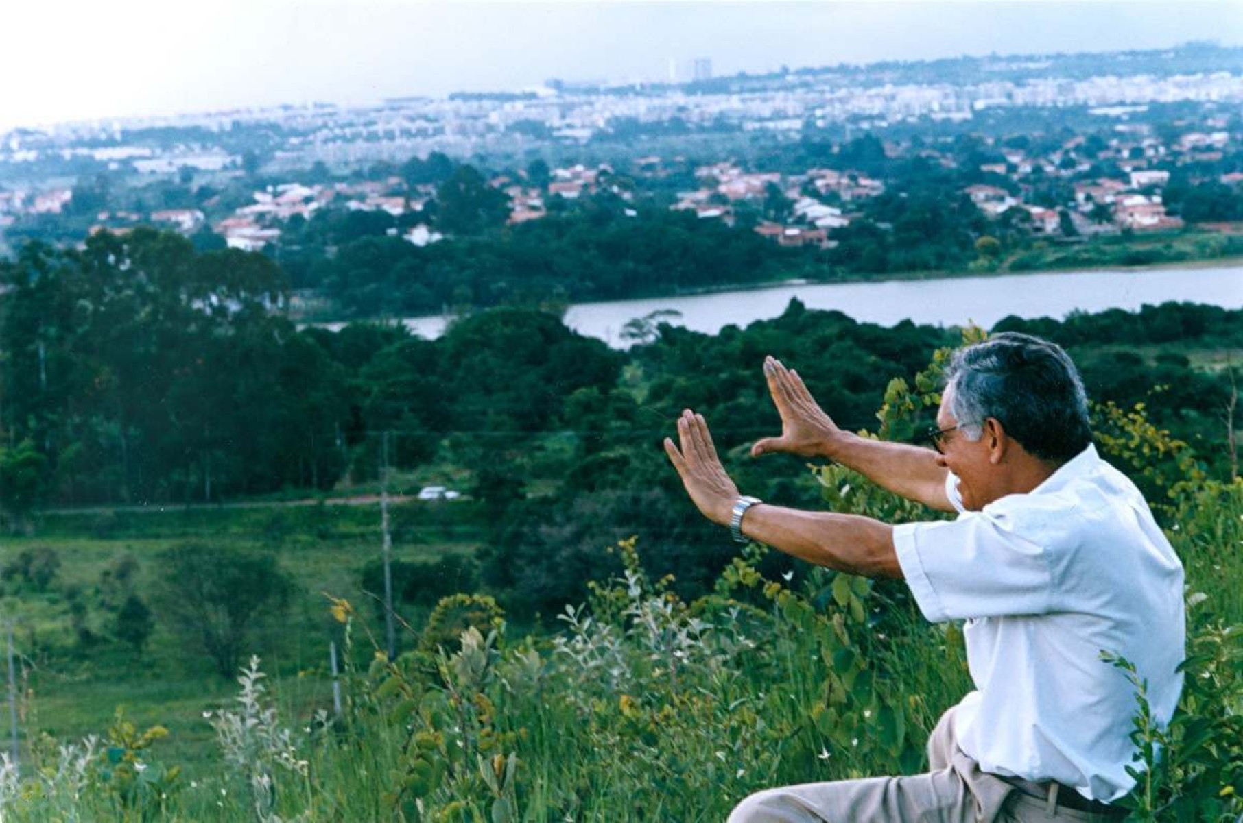 Vladimir enquadra Brasília em plano geral