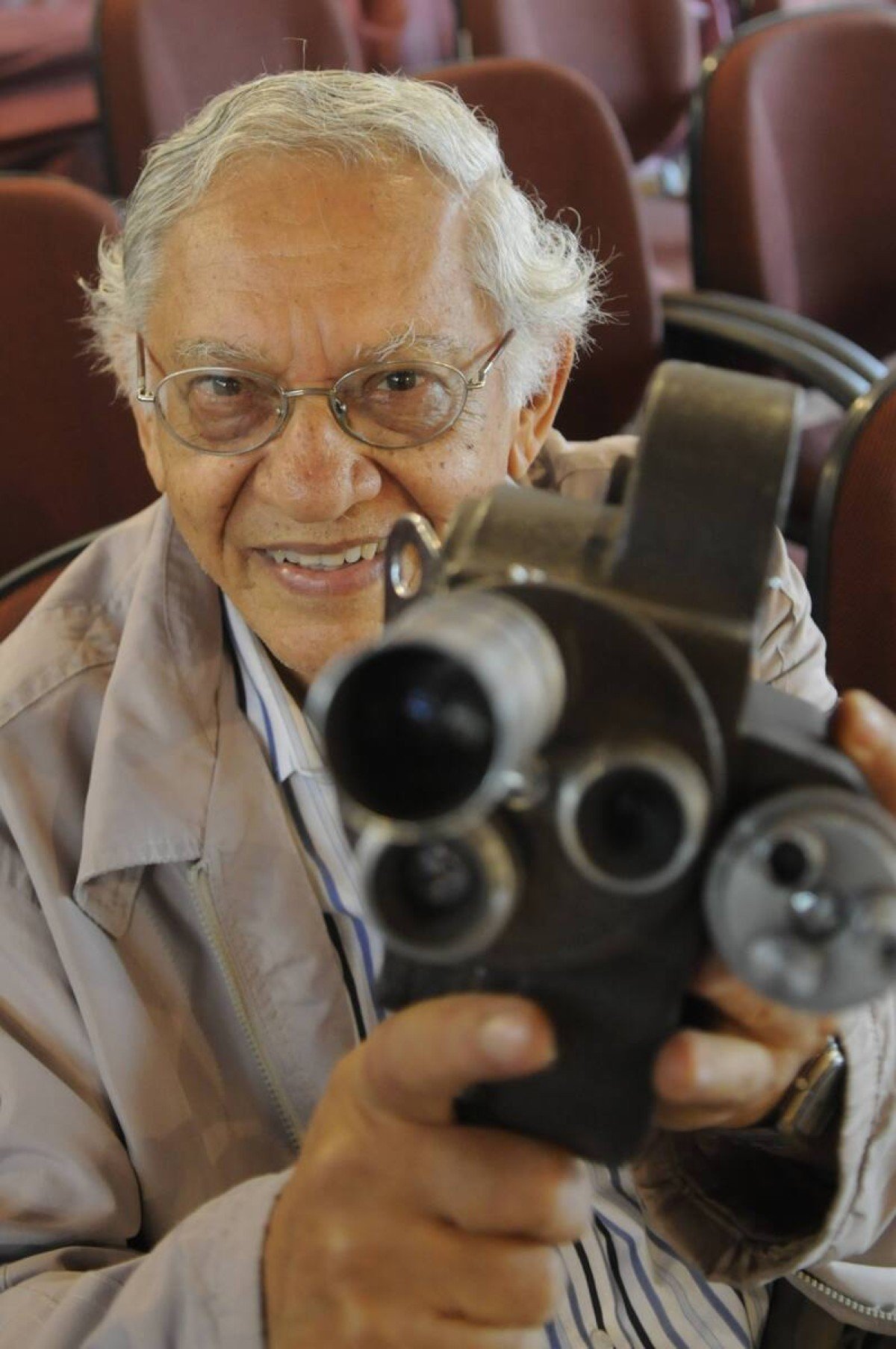 O cineasta Vladimir Carvalho.      