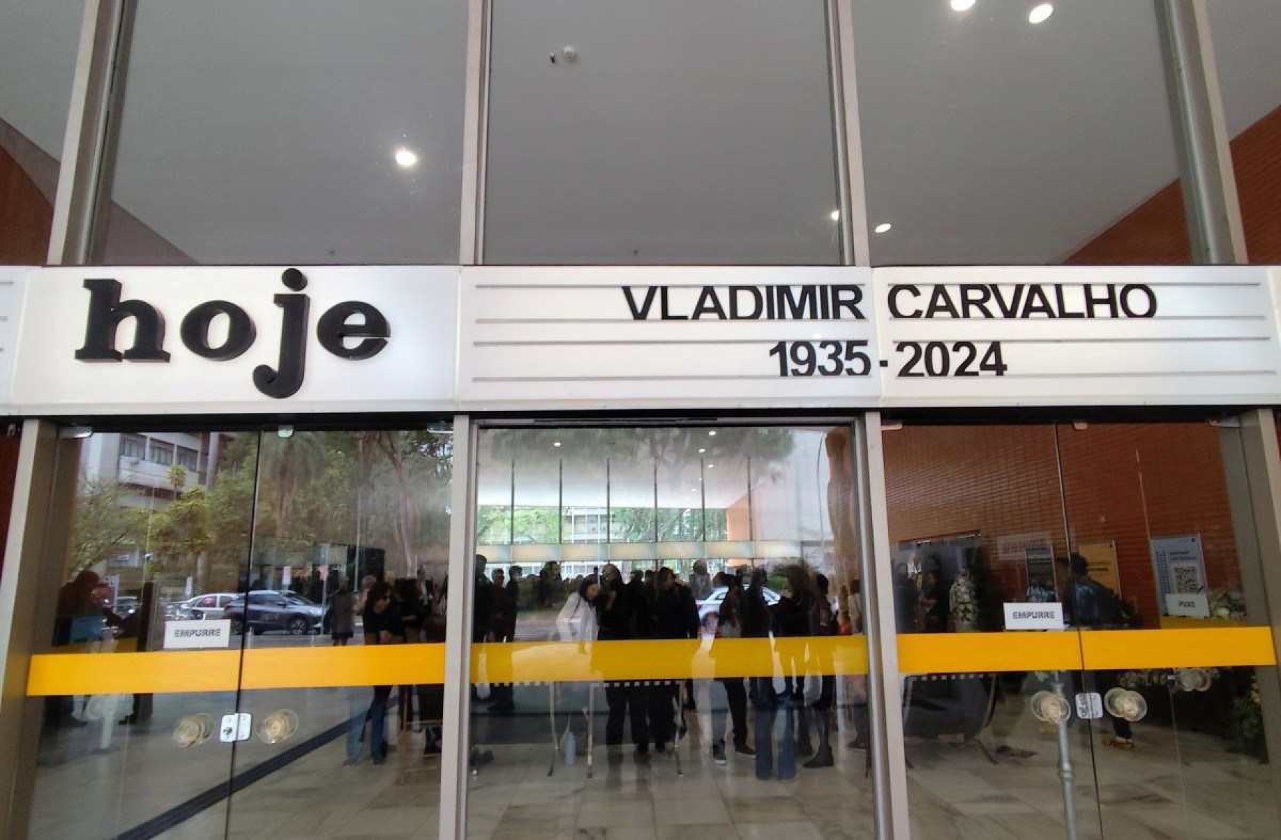 Última sessão do brilhante cineasta Vladimir Carvalho lota Cine Brasília