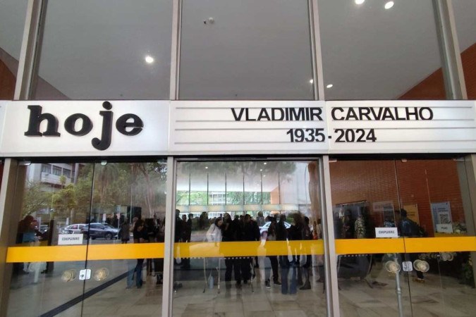 Local do velório, o Cine Brasília foi palco das histórias contadas pelas lentes e pela alma sensível de Vladimir Carvalho -  (crédito: Fotos: Ed Alves/CB/D.A Press)