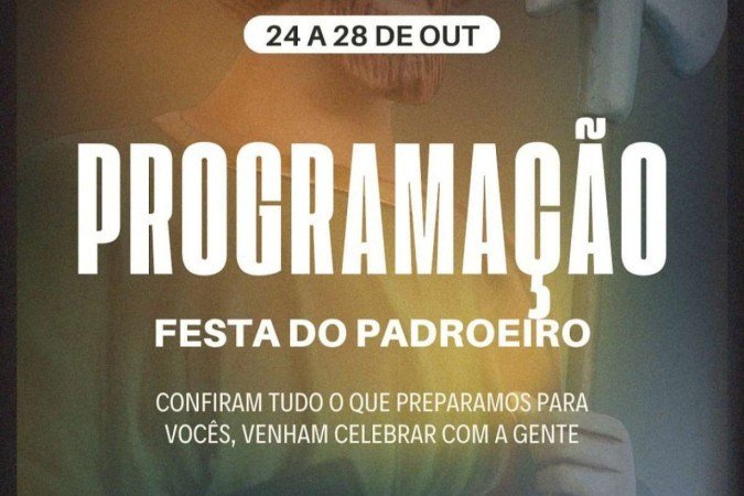 A Paróquia São Judas Tadeu tem programação especial até o dia (28/10) - (crédito: Material cedido ao Correio ) A Paróquia São Judas Tadeu tem programação especial até o dia (28/10) - (crédito: Material cedido ao Correio )