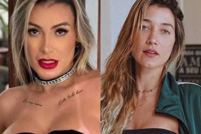 Andressa Urach e Gabriela - (crédito: Redes Sociais ) Andressa Urach e Gabriela - (crédito: Redes Sociais )