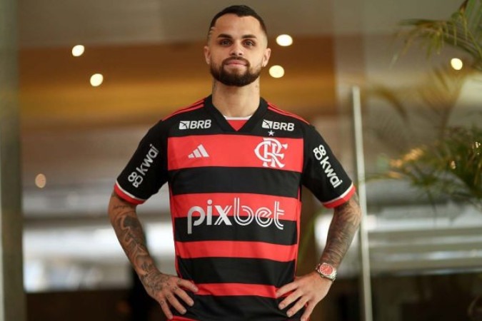 Partida deste sábado (26/10) vale pela 31ª rodada do Brasileirão. Michael começa como titular. -  (crédito: Foto: divulgação Flamengo)