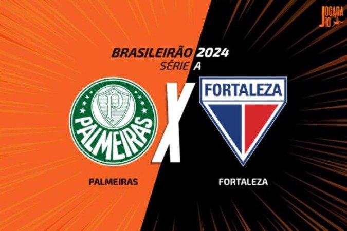 Palmeiras x Fortaleza, AO VIVO, com a Voz do Esporte, às 15h - (crédito: Foto: Arte Jogada10) Palmeiras x Fortaleza, AO VIVO, com a Voz do Esporte, às 15h - (crédito: Foto: Arte Jogada10)