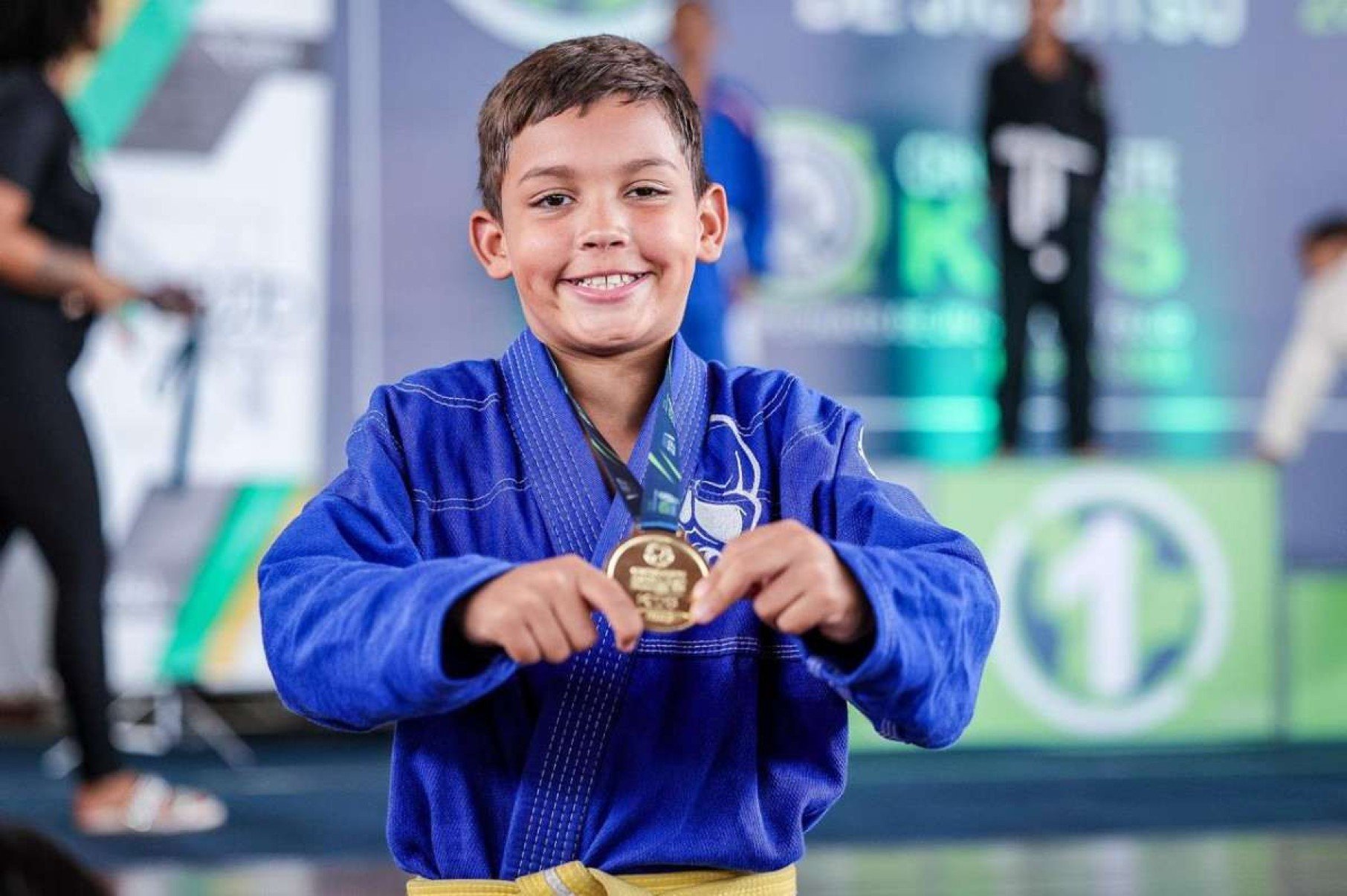 Do DF para o mundo: com 12 anos, lutador de jiu-jitsu vai competir em Lisboa