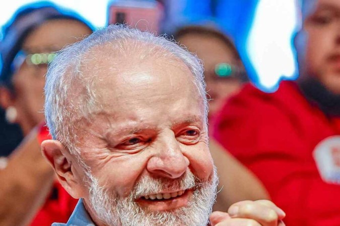 18.10.2024 - Presidente da República, Luiz Inácio Lula da Silva, durante comício com o candidato à prefeitura de Mauá, Marcelo Oliveira. Mauá - SP. -  (crédito: Foto: Ricardo Stuckert)