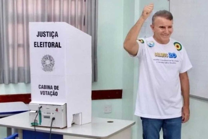 Com 53,03% dos votos, Eduardo Siqueira Campos (Podemos) é eleito prefeito de Palmas -  (crédito: Reprodução/Redes Sociais)