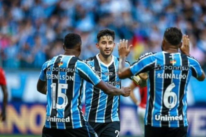 Como fica a situação do Grêmio a sete rodadas do encerramento do Brasileirão -  (crédito: Foto: Lucas Uebel/Grêmio FBPA)