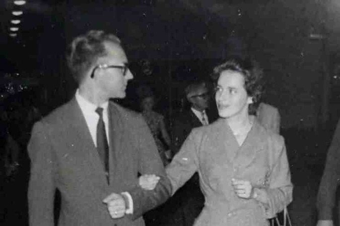 José Daldegan Neto e Maria Luzia Caldeira Daldegan nos primeiros anos casados - (crédito: Arquivo pessoal) José Daldegan Neto e Maria Luzia Caldeira Daldegan nos primeiros anos casados - (crédito: Arquivo pessoal)