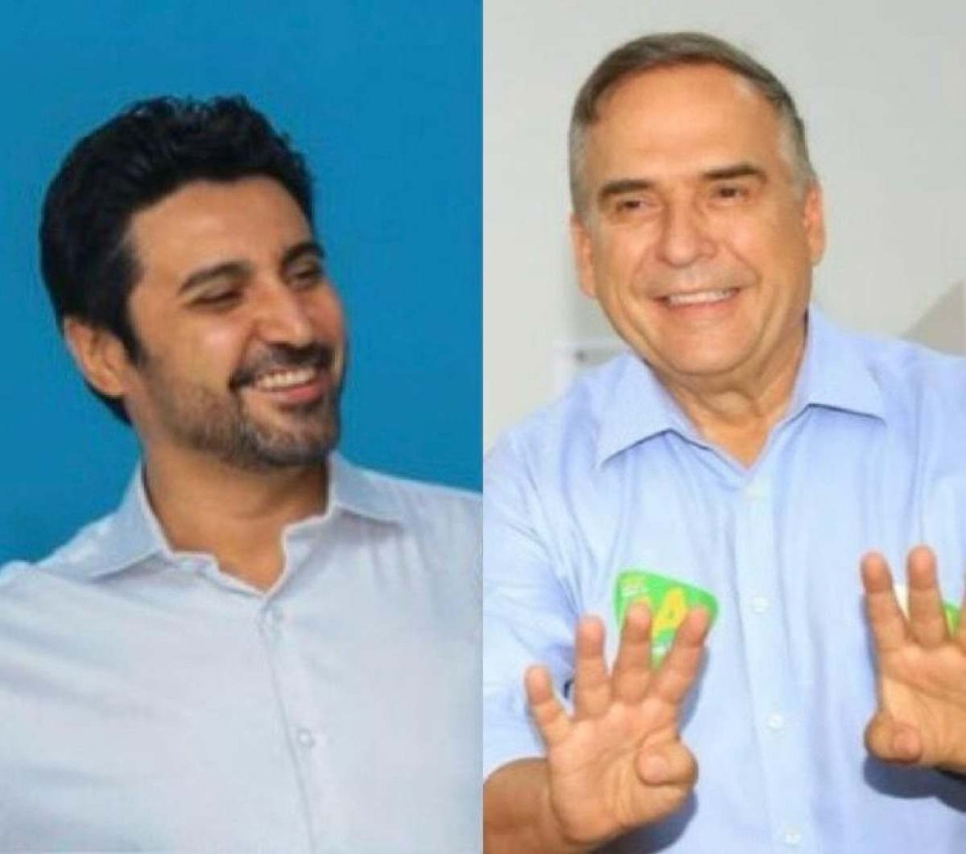 Em Goiânia, Caiado e Bolsonaro acompanham seus candidatos