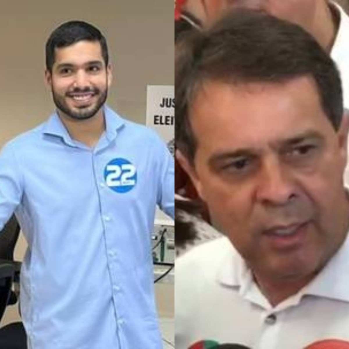 André Fernandes (PL) e Evandro Leitão (PT) votam pela manhã em Fortaleza 