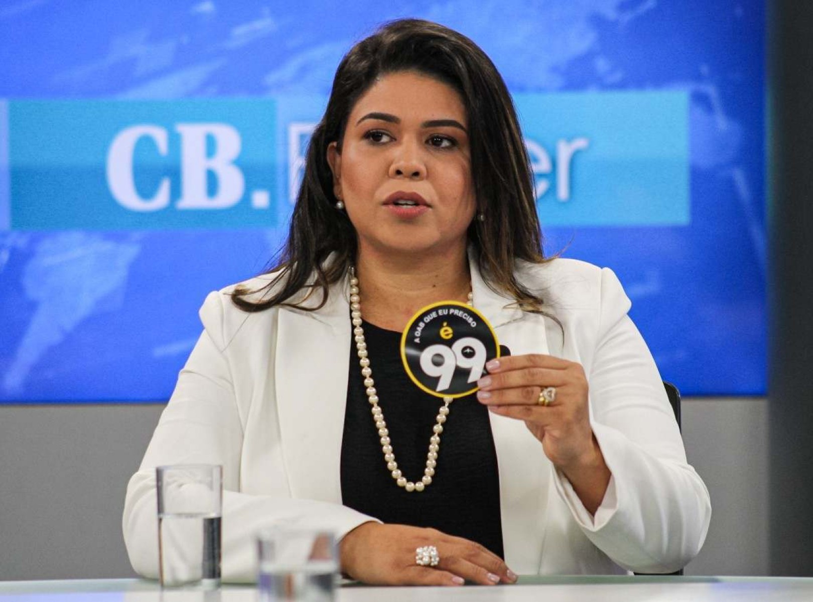     28/10/2024 Crédito: Kayo Magalhães/CB/DA Imprensa. O CB.Poder dá as boas-vindas a Karolyne Guimarães, que lidera a chapa à presidência da OAB-DF. No banco: Ana Maria Campos e Carlos Alexandre de Souza.