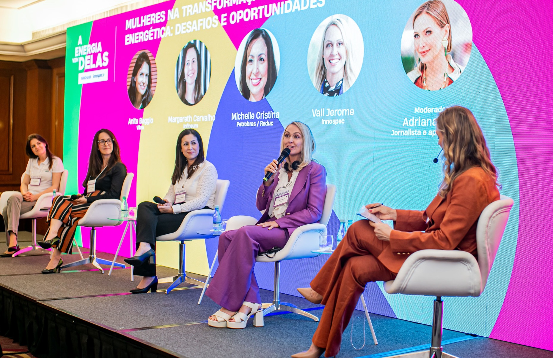 Evento reuniu liderança feminina do setor de energia -  (crédito:  MarcioHonorato)