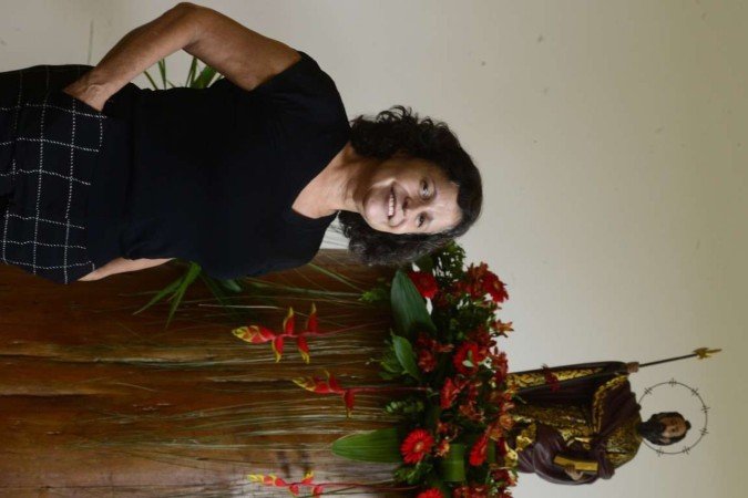 Amélia Ferreira contou que teve as preces em relação ao irmão atendidas.