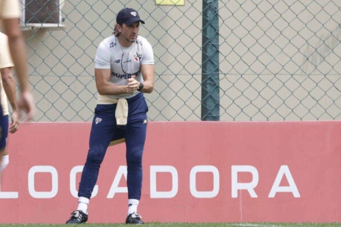 São Paulo tem semana cheia de preparação para enfrentar o Bahia - (crédito: Foto: Rubens Chiri/sãopaulofc.net) São Paulo tem semana cheia de preparação para enfrentar o Bahia - (crédito: Foto: Rubens Chiri/sãopaulofc.net)