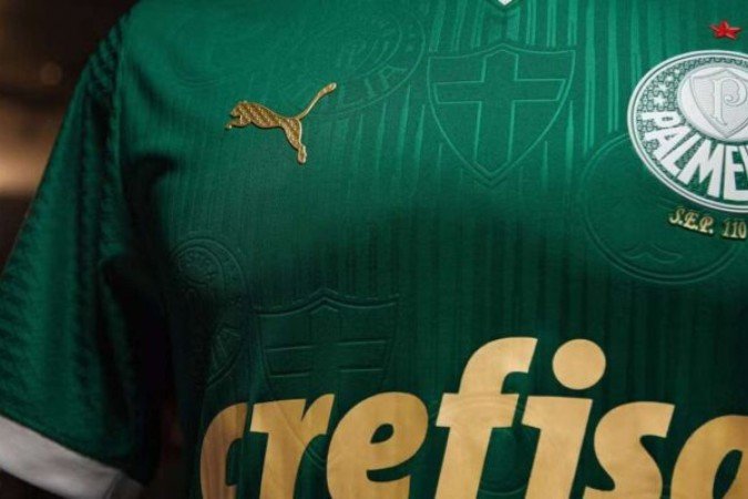 Palmeiras encaminha acordo com nova patrocinadora máster - (crédito: Foto: Divulgação) Palmeiras encaminha acordo com nova patrocinadora máster - (crédito: Foto: Divulgação)