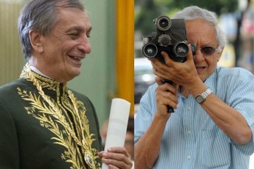 Antonio Cícero e Vladimir Carvalho -  (crédito: ABL e  Antonio Cunha/CB/D.A Press)