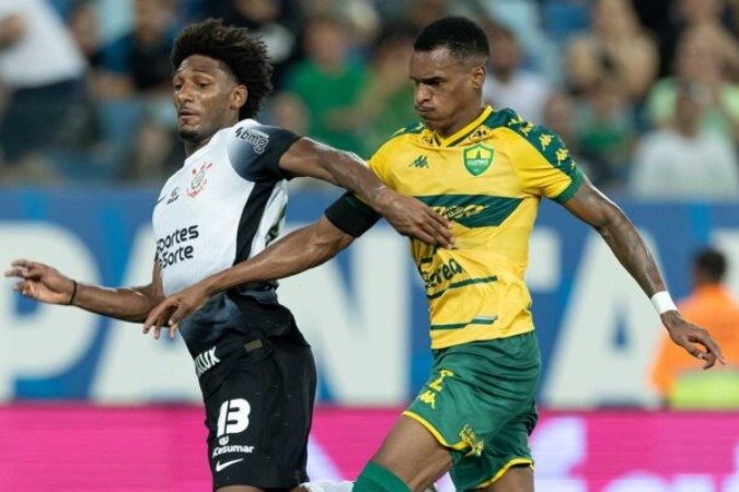 Talles Magno exalta parceria com Depay: ‘Ele é diferente’ - (crédito: Foto: Rodrigo Coca/Agência Corinthians) Talles Magno exalta parceria com Depay: ‘Ele é diferente’ - (crédito: Foto: Rodrigo Coca/Agência Corinthians)