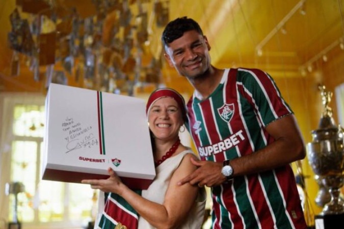 Fluminense lança campanha de Outubro Rosa com patrocinadora -  (crédito: Foto: Superbet/Fluminense)