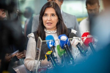 Ministra Simone Tebet disse que governo tem pressa de entregar medidas prevendo cortes de gastos -  (crédito:  Diogo Zacarias)