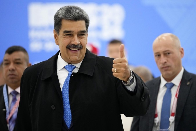 Maduro viajou de surpresa para cúpula do Brics, mas não conseguiu evitar veto do Brasil -  (crédito: EPA-EFE/REX/Shutterstock)