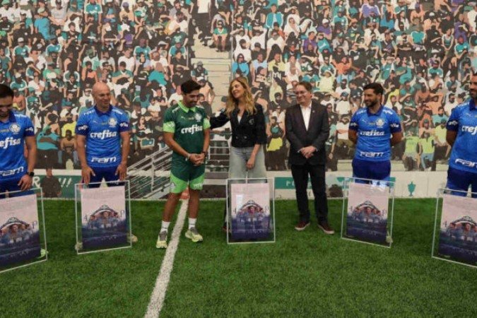 Técnico conquistou é o mais longevo da história do Verdão. Até o momento, conquistou dez títulos e pode faturar mais um ainda em 2024 -  (crédito: Foto: Cesar Greco / Palmeiras)