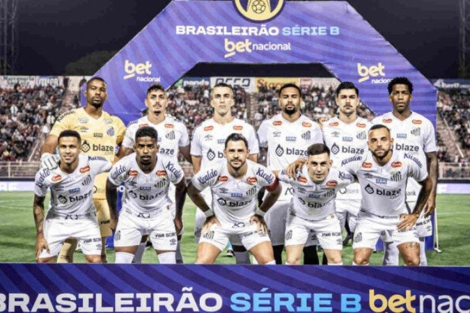Santos publica vídeo em agradecimento, e jogadores convocam torcida para reta final da Série B -  (crédito: Foto: Raul Baretta/ Santos FC)