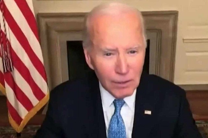 Joe Biden, presidente dos Estados Unidos: entra em videoconferência