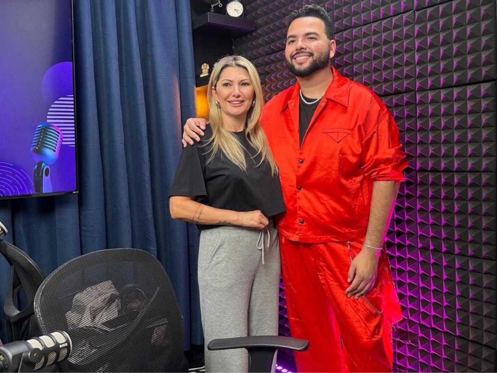 Antonia Fontenelle e Renato Ray